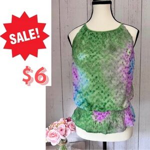 🦋CLEARANCE  BTFL-life Women’s Floral Sleeveless Tank Top Size XS
